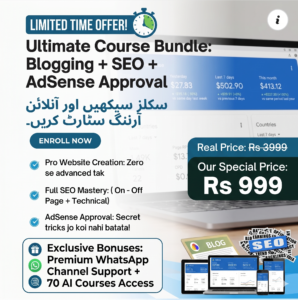Blogging, SEO & AdSense Approval Mastery Bundle